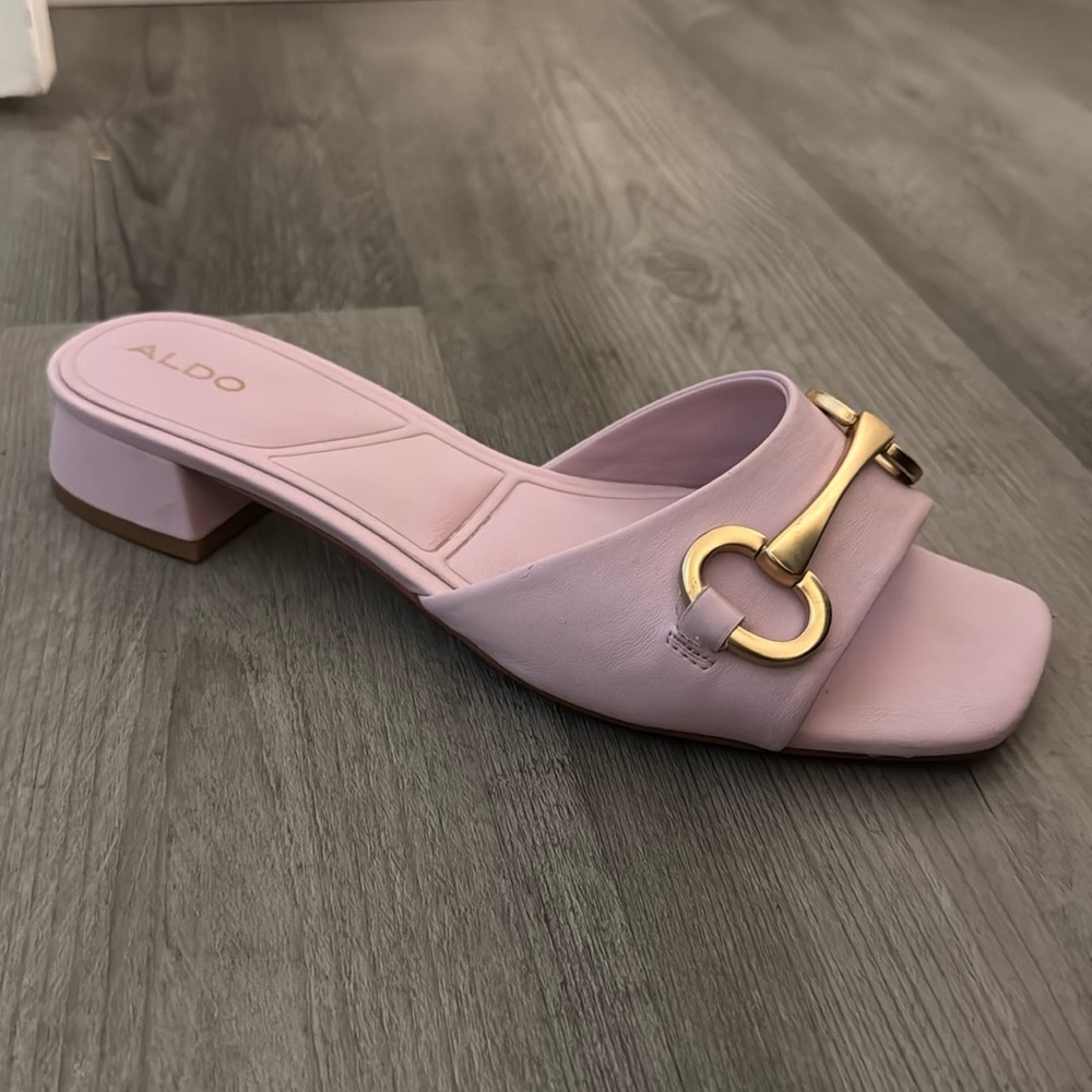 ALDO Square Toe Slide Sandal (Women)